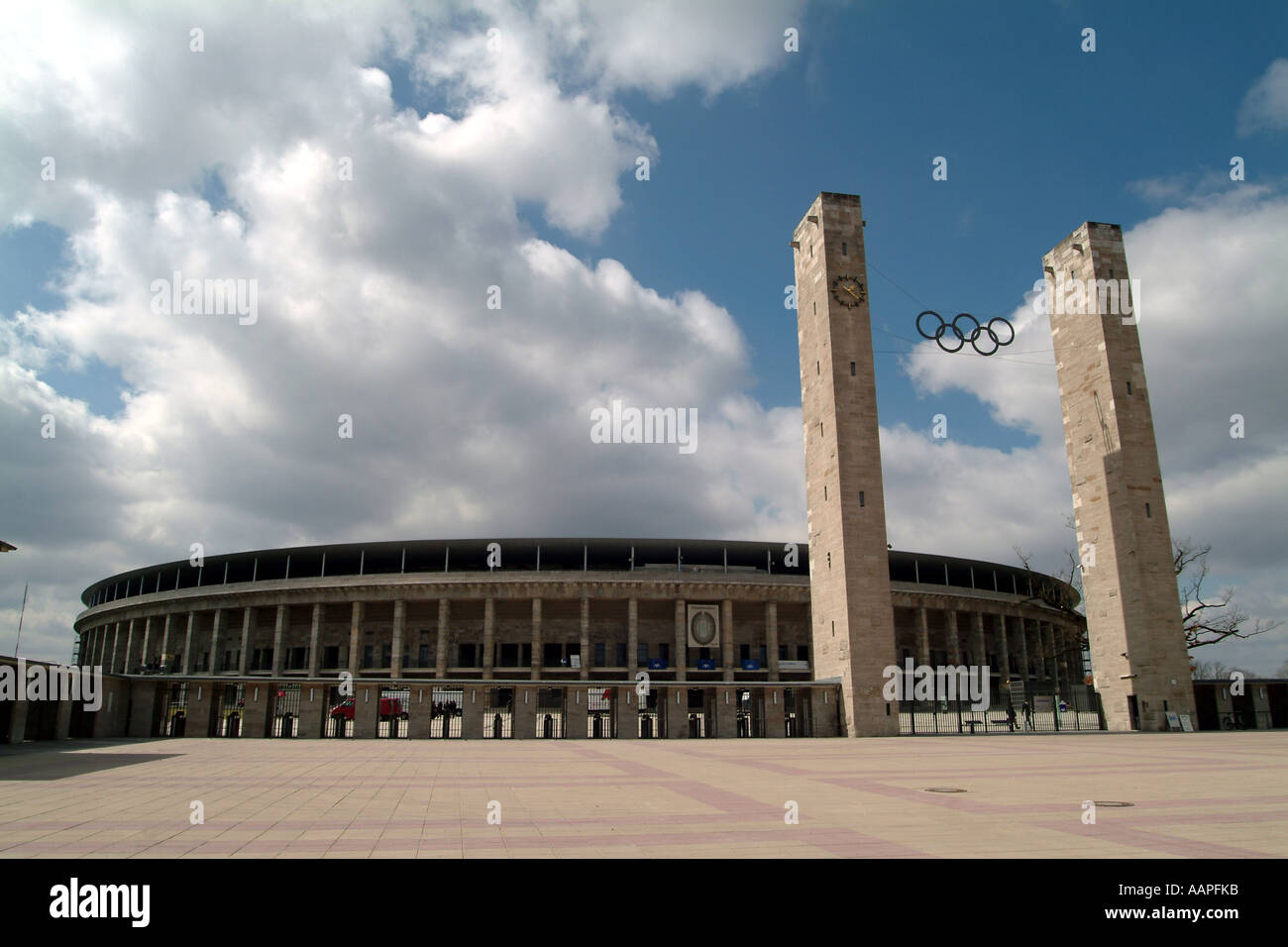 Olympiastadion Berlin Stockfoto Olympiastadion Berlin Stockfoto