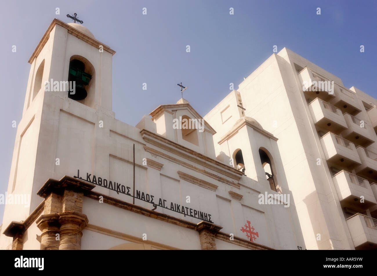 St. Catherine römisch-katholische Kirche in Zypern Limassol Stockfoto