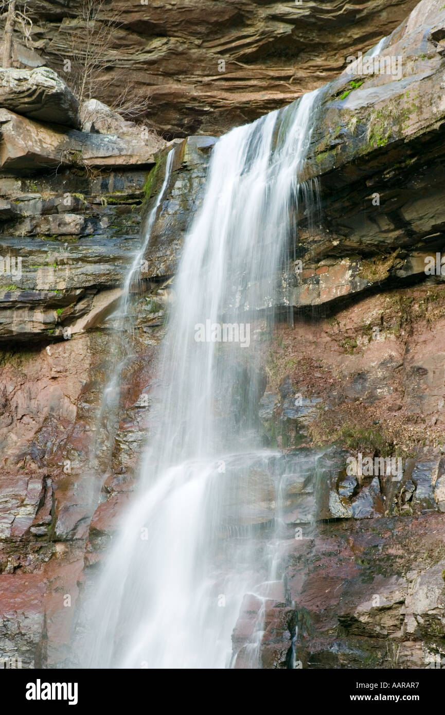 Kaaterskill Falls Catskill Mountains NewYork Stockfoto