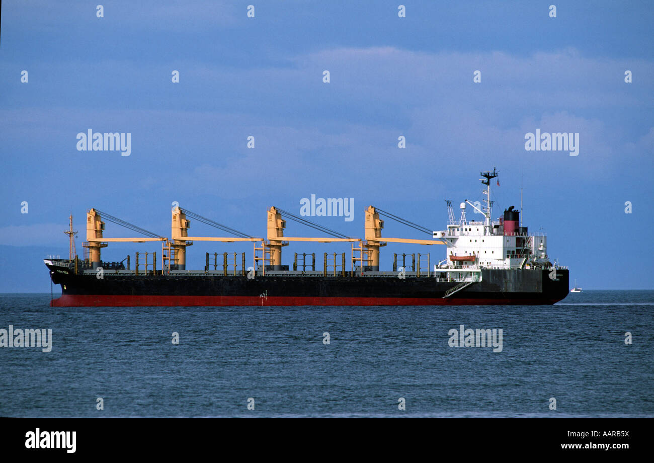 ÖL-TANKER HOMER ALASKA Stockfoto