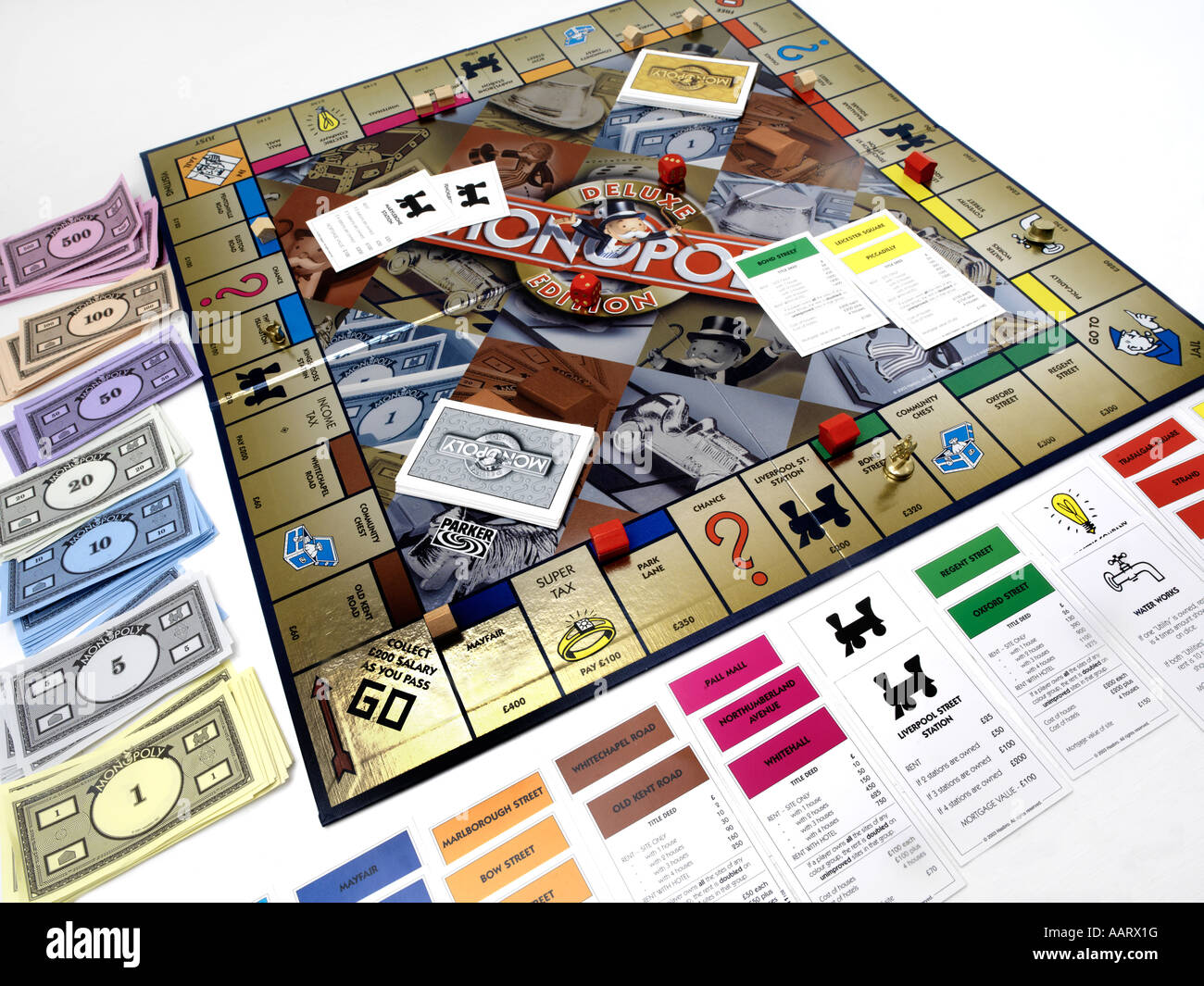 Monopoly Brettspiel Stockfoto
