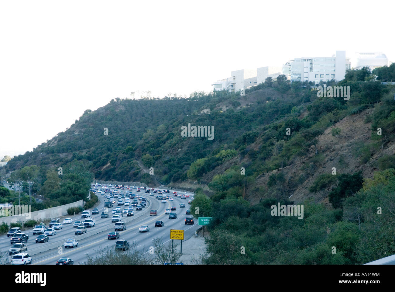 Das Getty Center, Los Angeles, Kalifornien Stockfoto