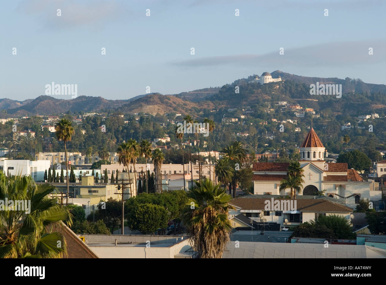 Griffith Observatory, Los Angeles, Kalifornien Stockfoto