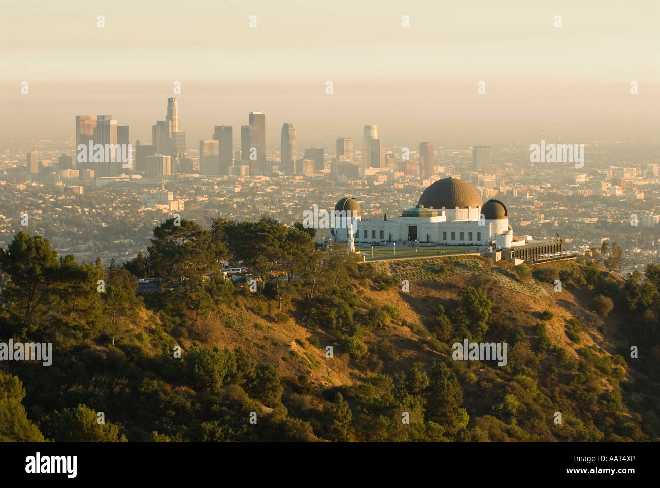 Griffith Observatory, Los Angeles, Kalifornien Stockfoto