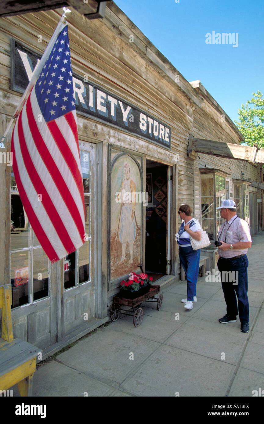 Elk263 4907 Montana Virginia City Sehenswürdigkeiten Stockfoto