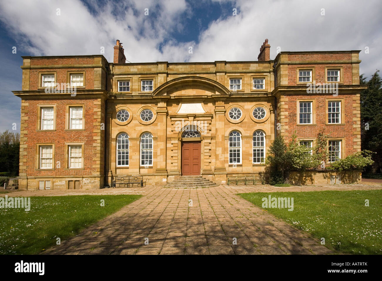 Kirkleatham Old Hall Museum Redcar Tees Valley Cleveland ehemaligen Grammatik Sschool 1709 von Sir William Turner gegründet Stockfoto