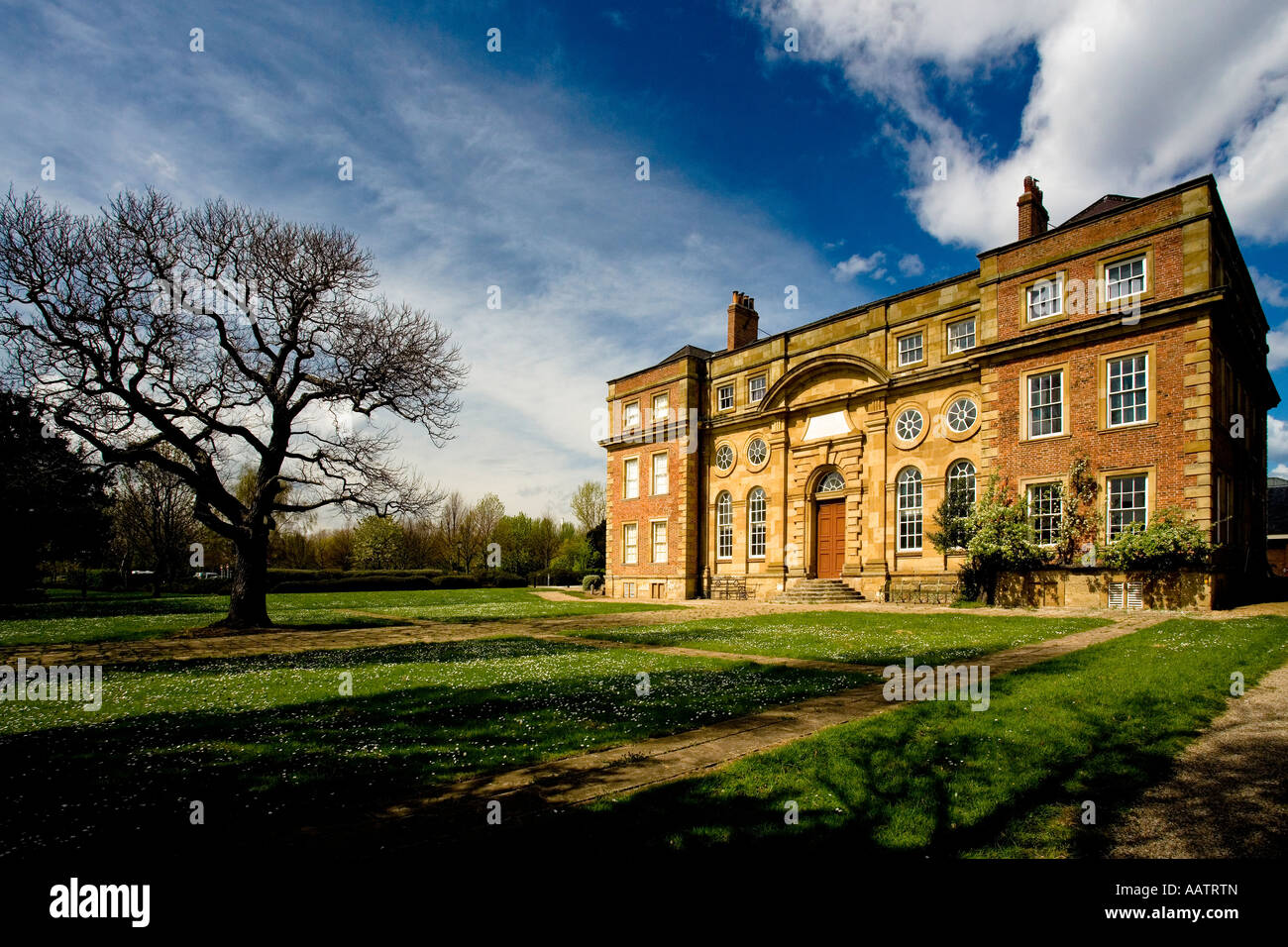 Kirkleatham Old Hall Museum Redcar Tees Valley Cleveland ehemaligen Grammatik Sschool 1709 von Sir William Turner gegründet Stockfoto