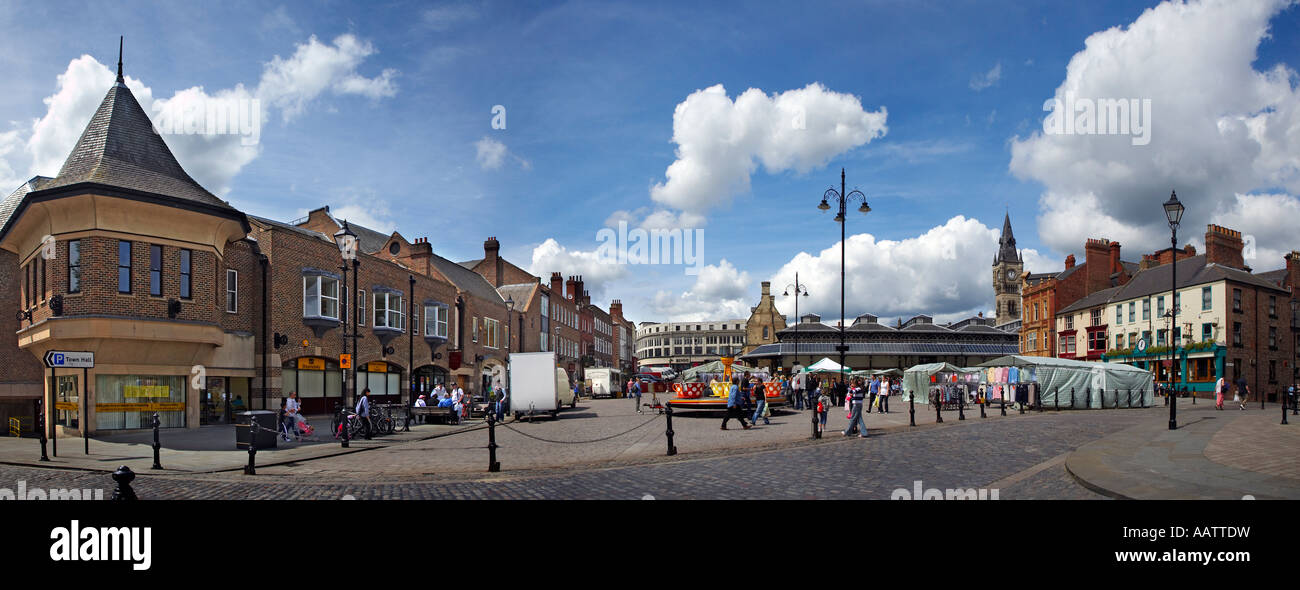 Darlington Stadtzentrum in den Tees Valley North East England Stockfoto