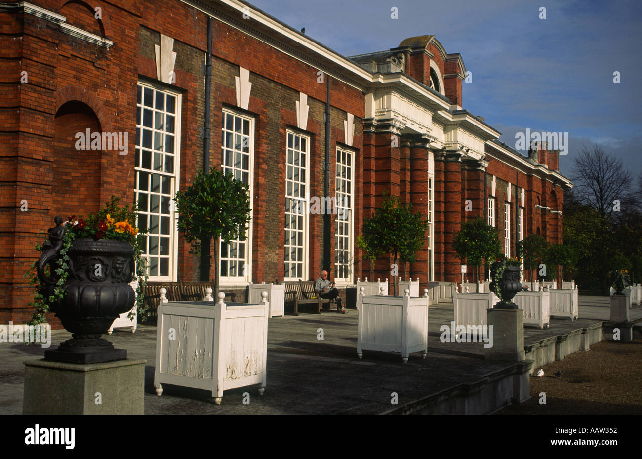 Die Orangerie des Kensington Palace hochklassige Café London England Stockfoto