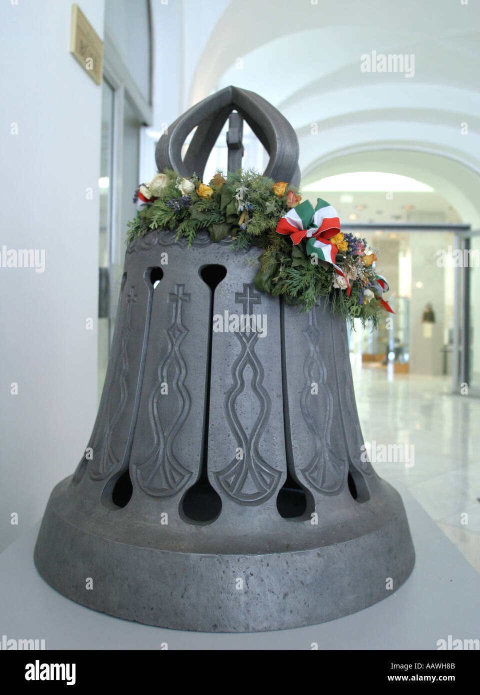 Freiheit Bell im Heritage Museum in Budapest Stockfoto