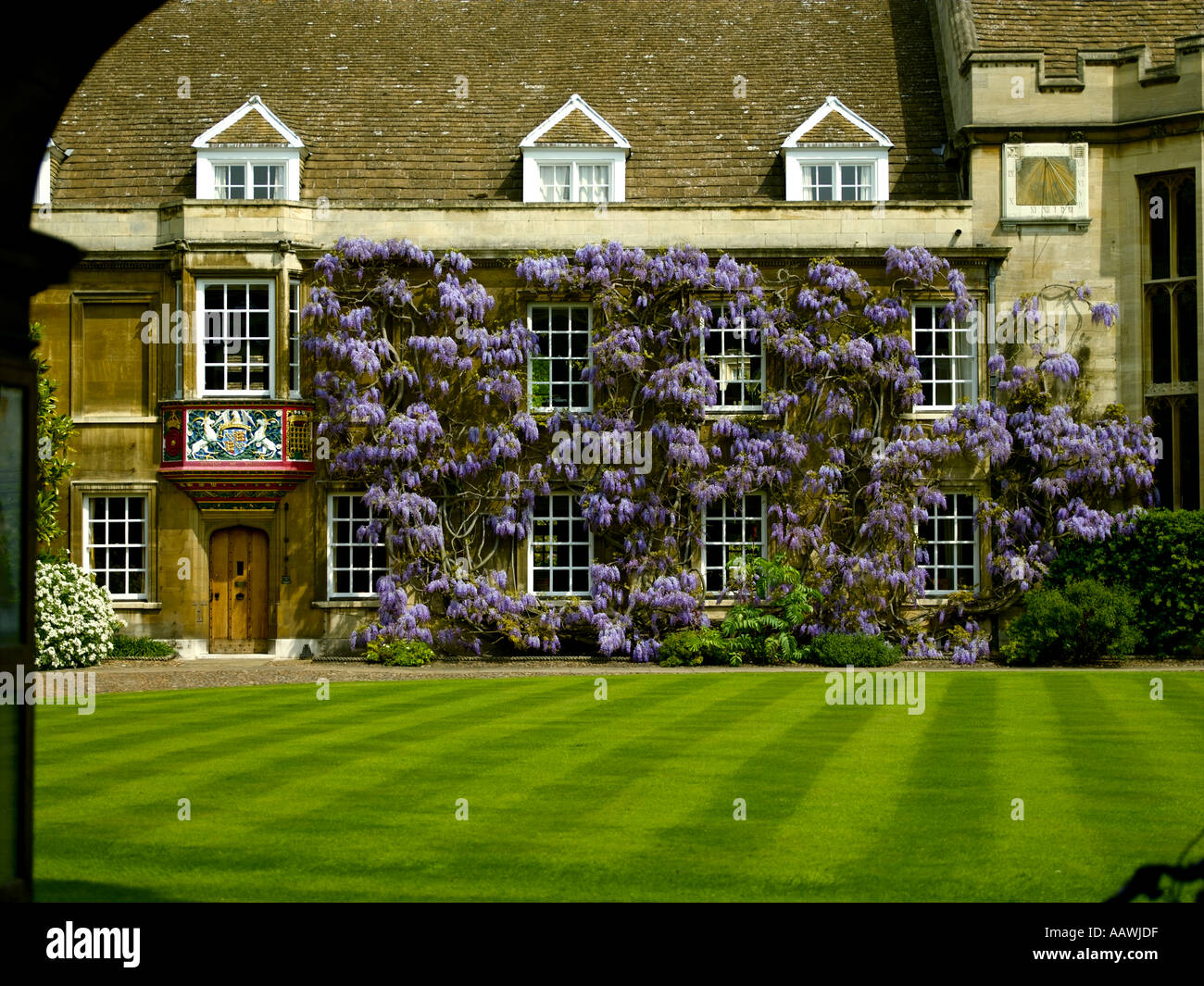 Cambridge, Christi College Stockfoto