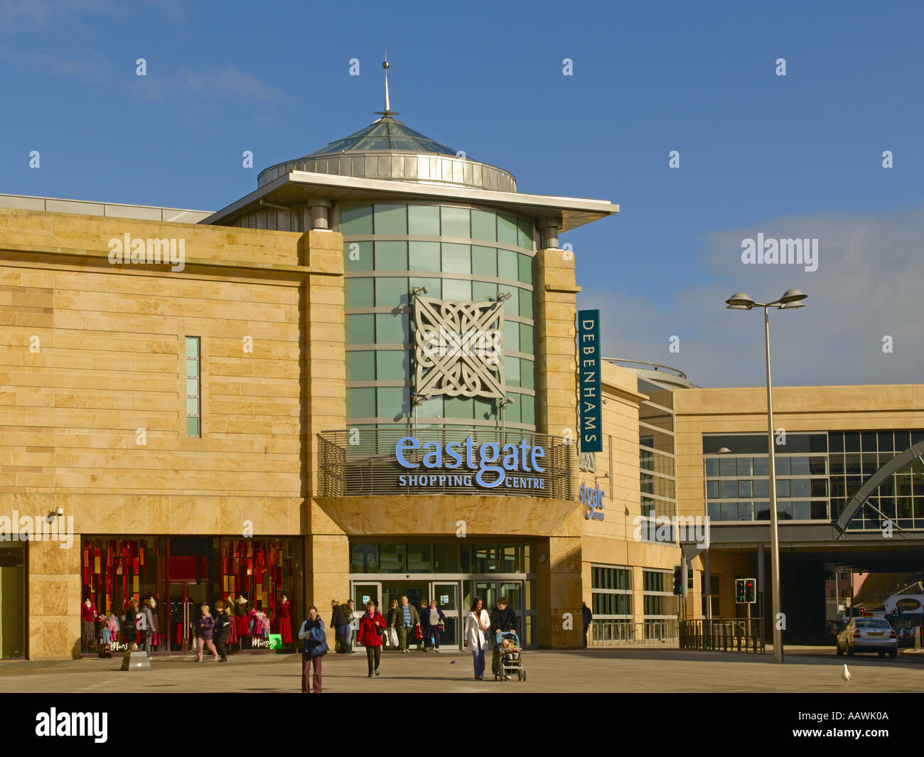 Inverness, Eastgate Einkaufszentrum Stockfoto