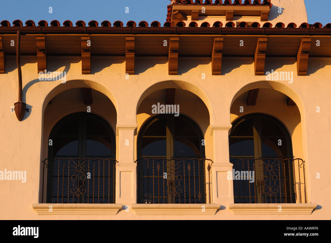 Maurische Einfluss Stockfoto