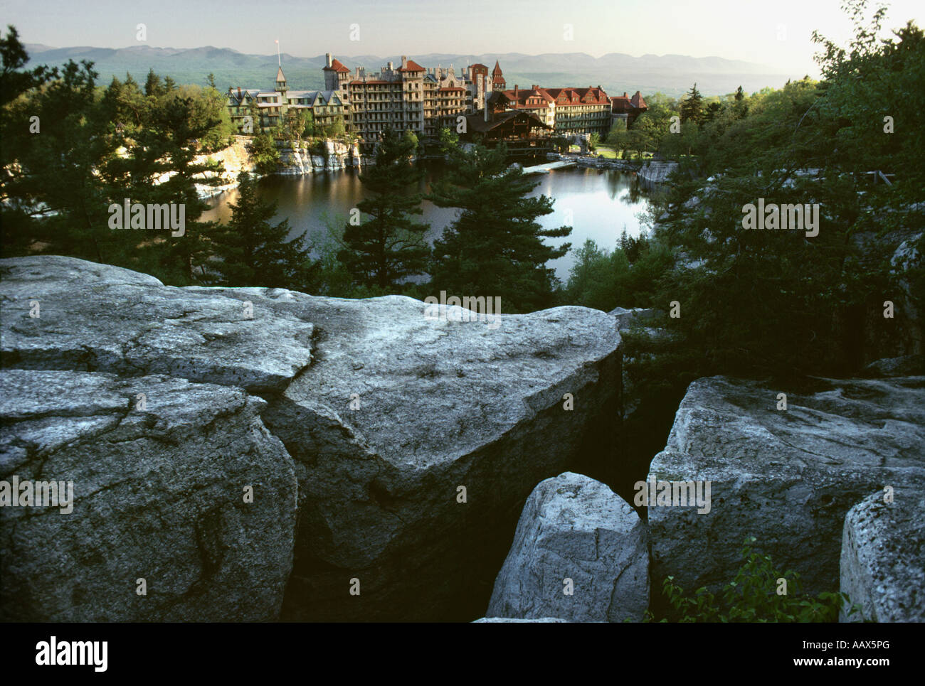 Mohonk Mountain House, New Paltz, NY, USA Stockfoto