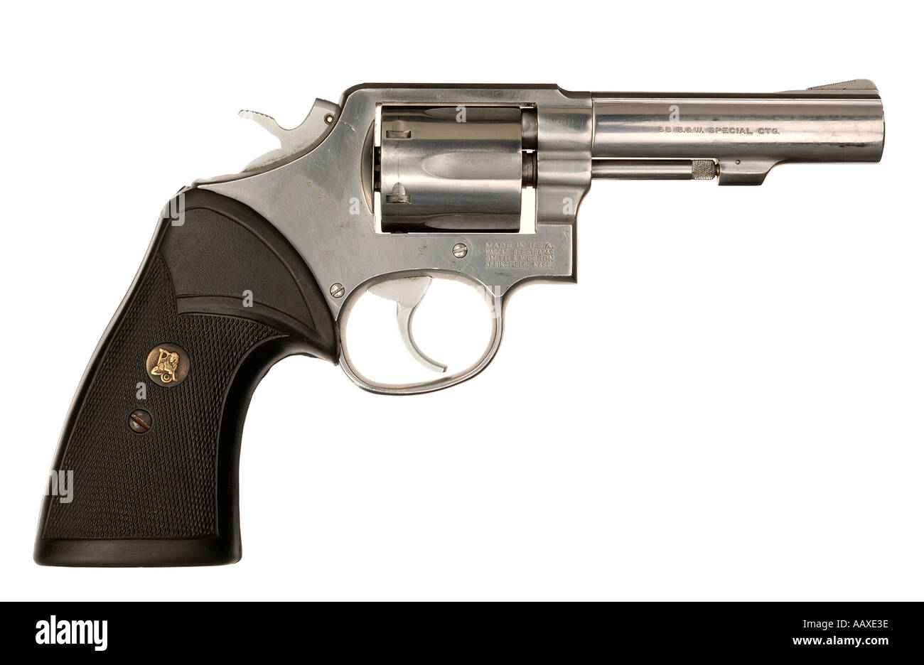 Smith und Wesson Handfeuerwaffe Stockfoto