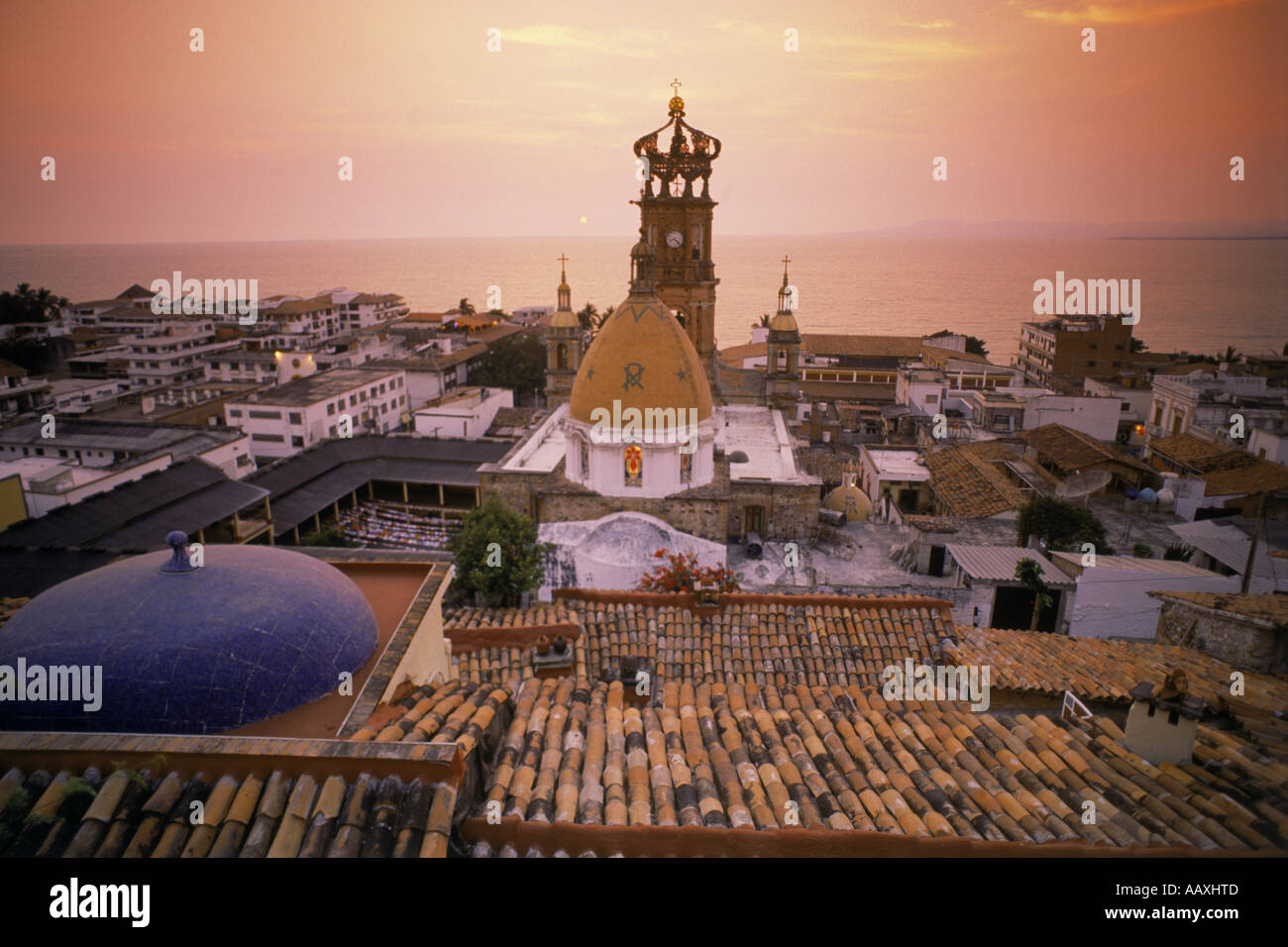 Kirche von Guadalulpe in Puerto Vallarta im Bundesstaat Jalisco Mexico Stockfoto