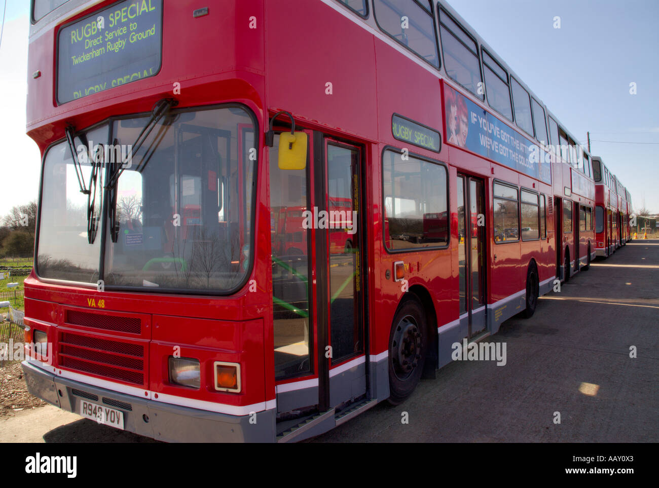 Europa Deutschland England London Routemaster Bus Stockfoto