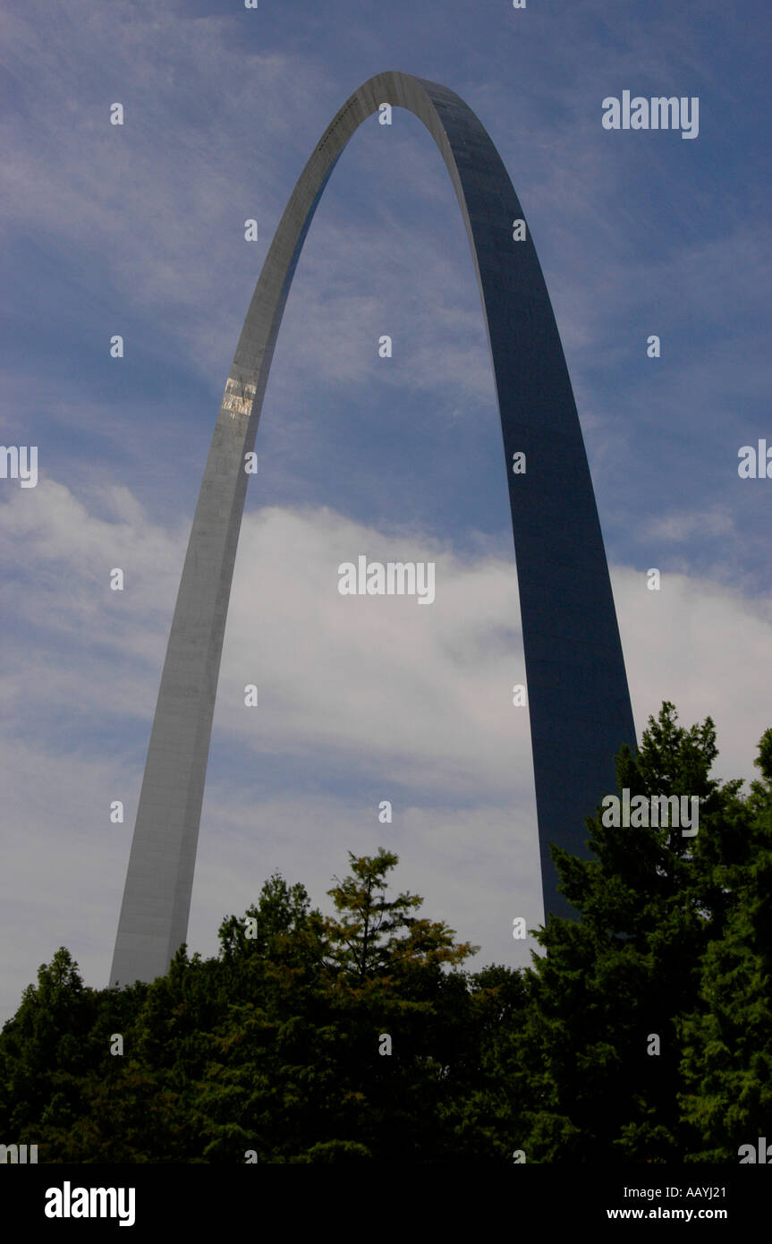 Gateway Arch St. Louis Missouri Stockfoto