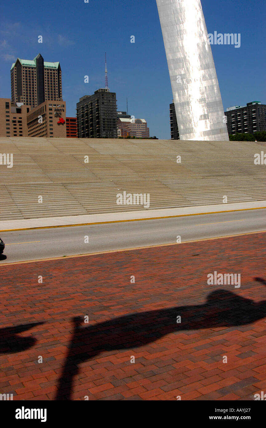 Gateway Arch St. Louis Missouri Stockfoto