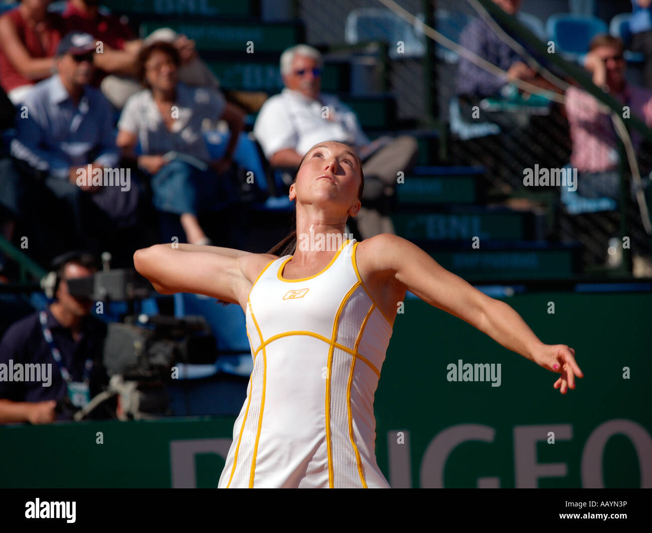 Jelena Jankovic im Damen-Einzel Finale gegen Svetlana Kuznestsova Rom International Tennis 20. Mai 2007 Stockfoto