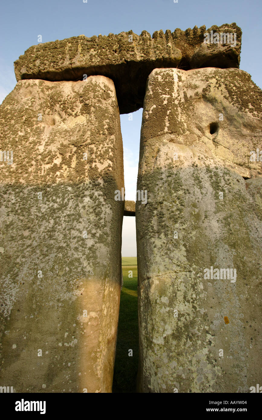 Stonehenge Weltkulturerbe im Herzen von Wiltshire England Stockfoto