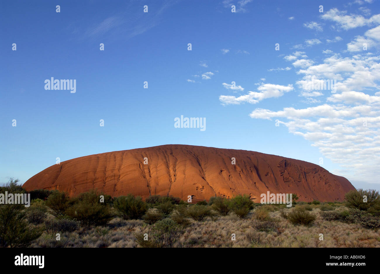Ayers Rock oder Ularu in Australien Stockfoto