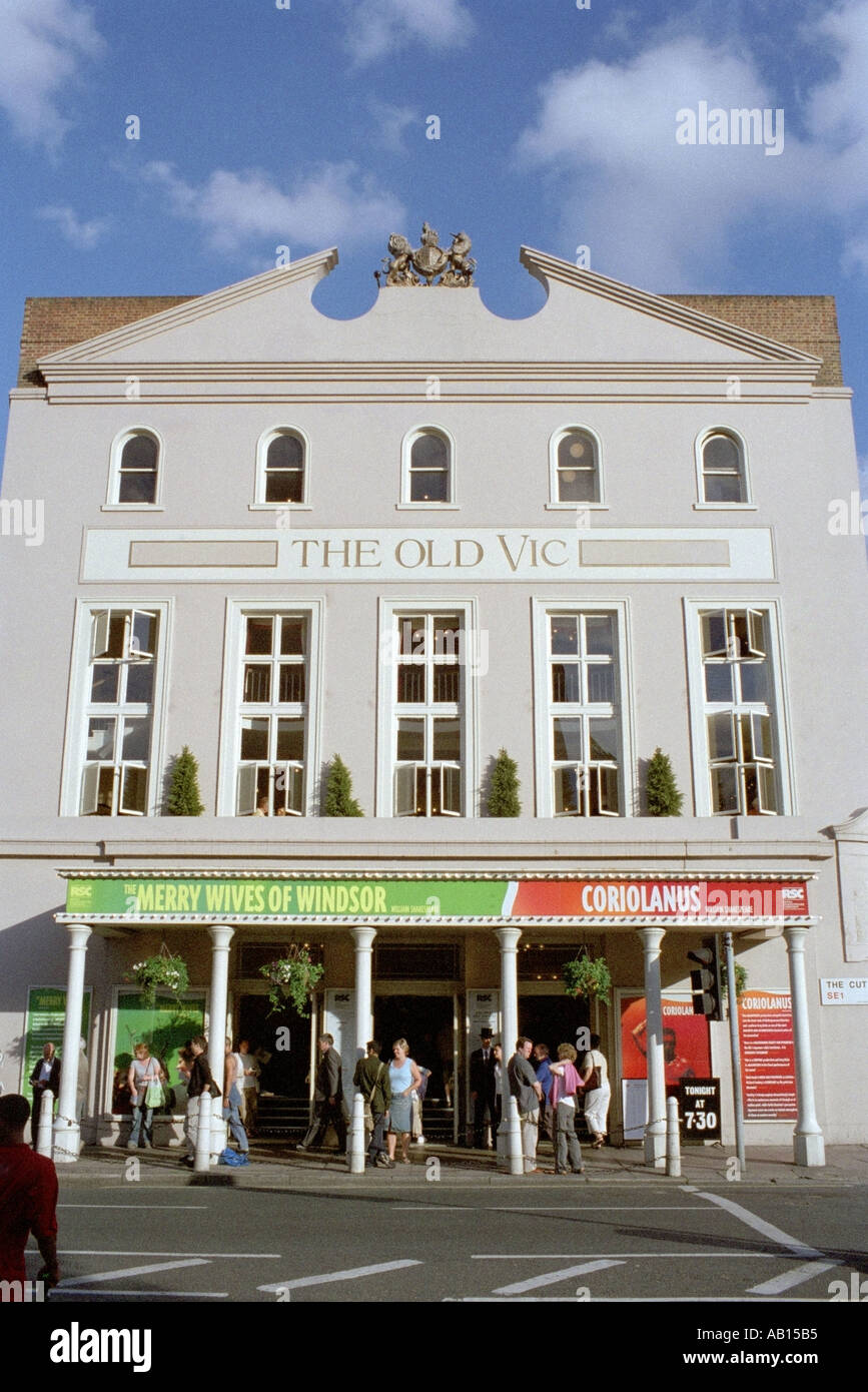 Der Old Vic Theatre London Stockfoto