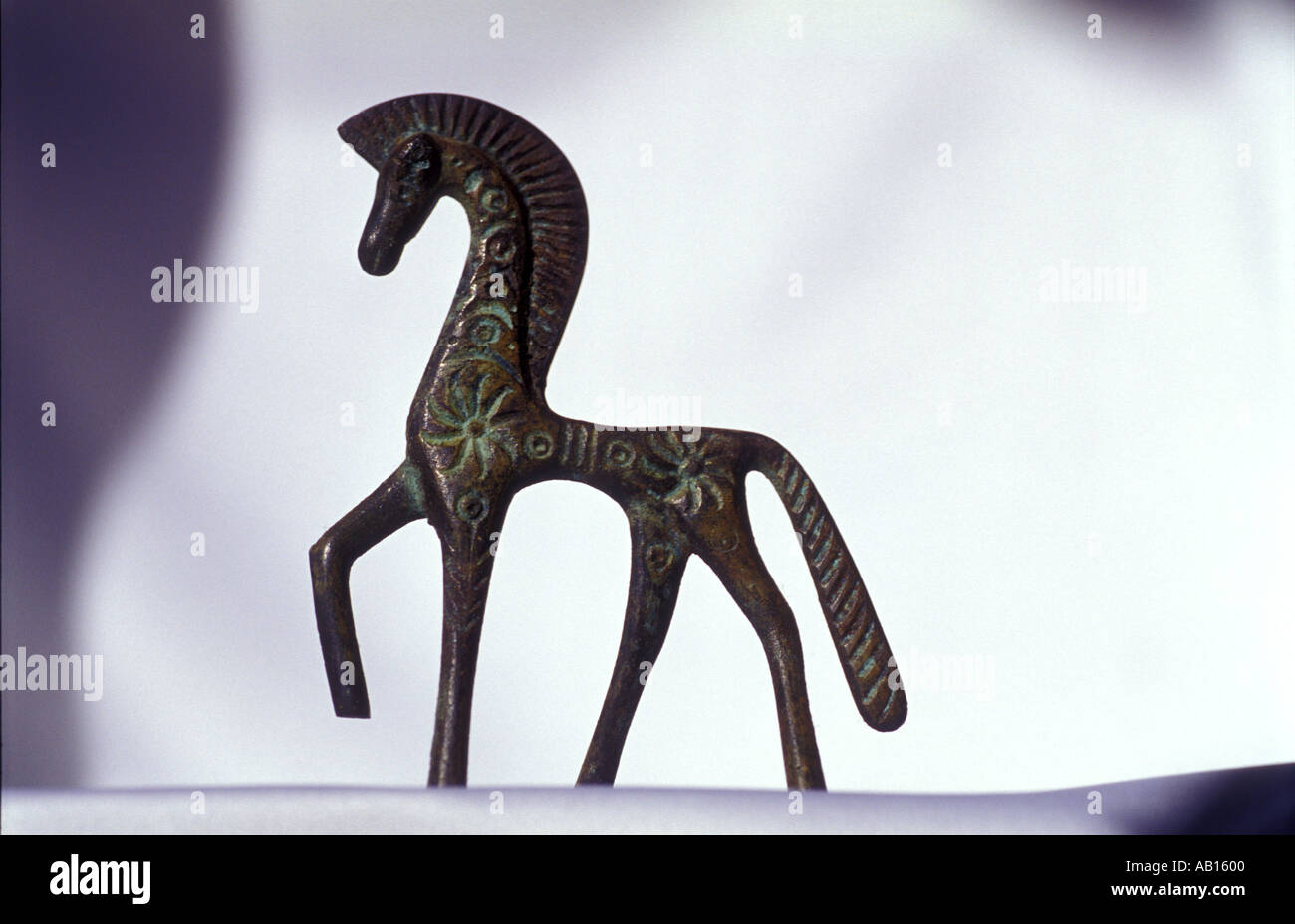 1334 etruskischen Pferd Stockfoto