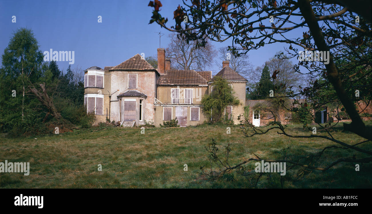 Hausruine, Farnham, Surrey, England. Stockfoto