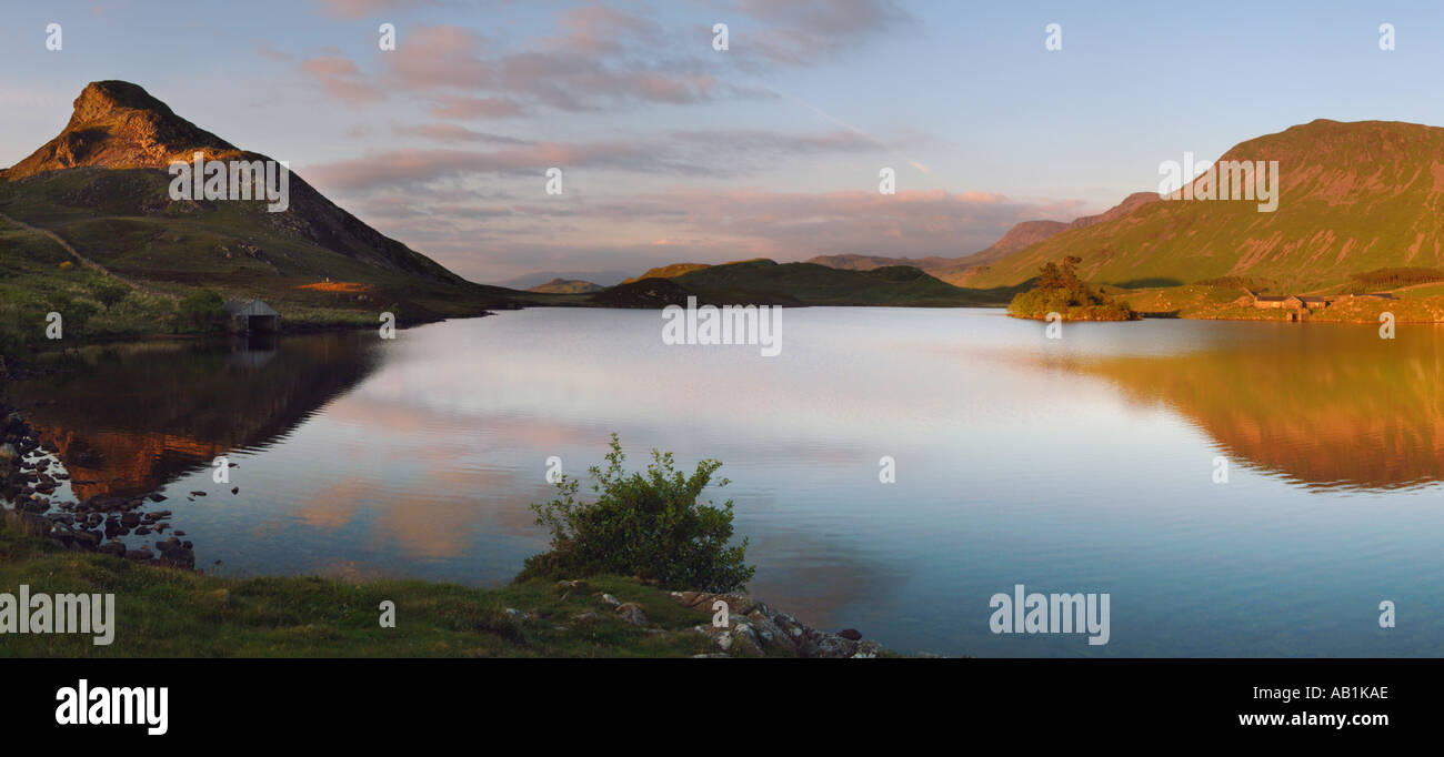 Llynnau Cregennen Ortszentrum Cader Idris Wales Gwynedd Cymru UK Europe Stockfoto