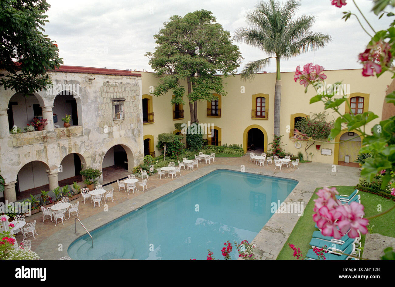 Gebäude der ehemaligen Convento de Santa Catalina de Siena Oaxaca City Mexiko Südamerika Camino Real Oaxaca aus dem 16. Jahrhundert Stockfoto