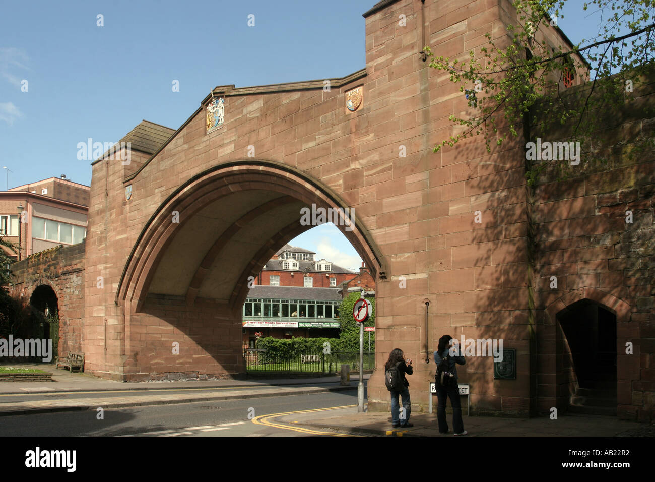 Neues Tor, Chester, Cheshire Stockfoto