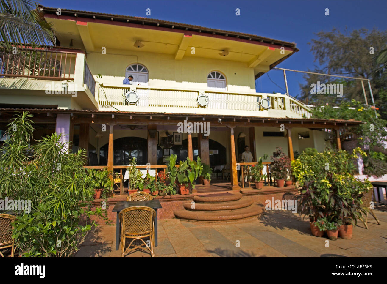 Titos Diskothek Disco-Bar und Restaurant Calangute Goa Indien Stockfoto