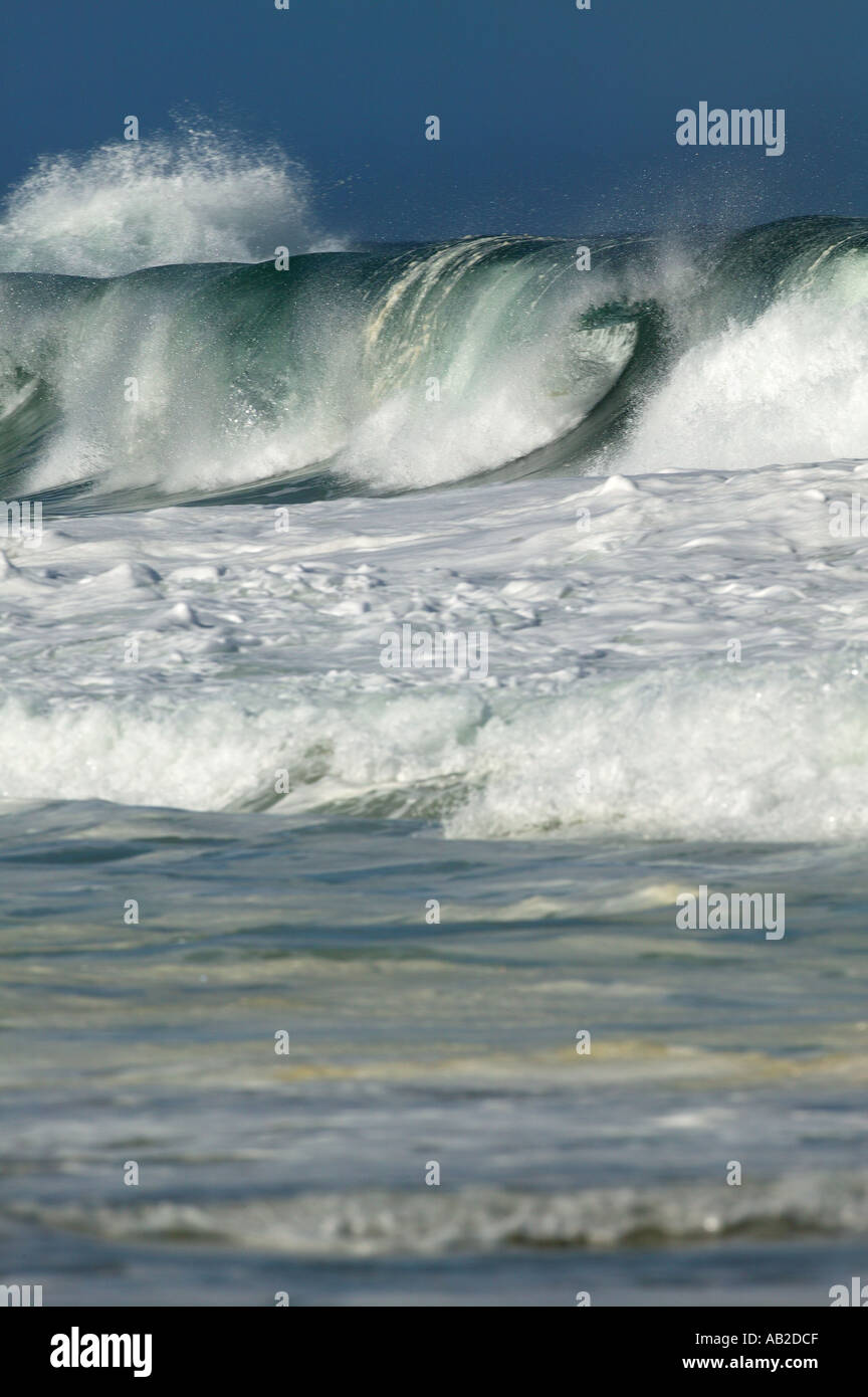 Wellen auf Garrapata State Park Big Sur Küste California Stockfoto
