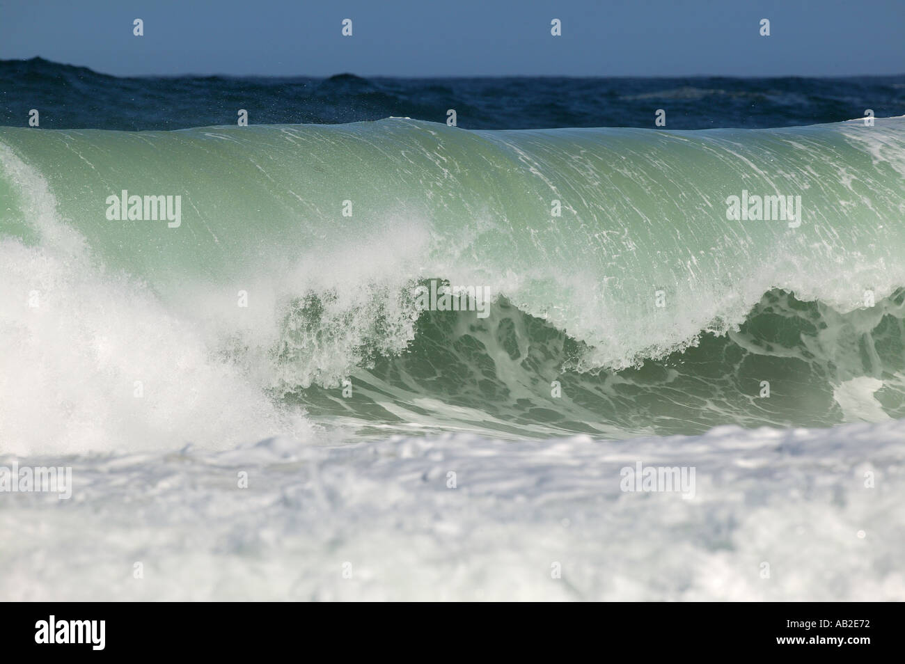 Wellen auf Garrapata State Park Big Sur Küste California Stockfoto