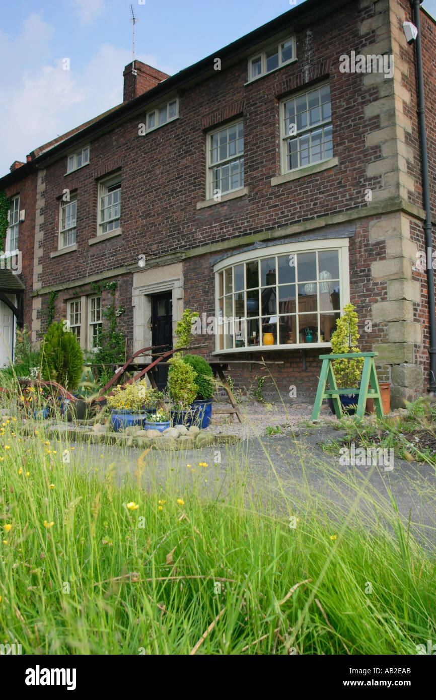 Das Dorf Astbury, Cheshire Stockfoto