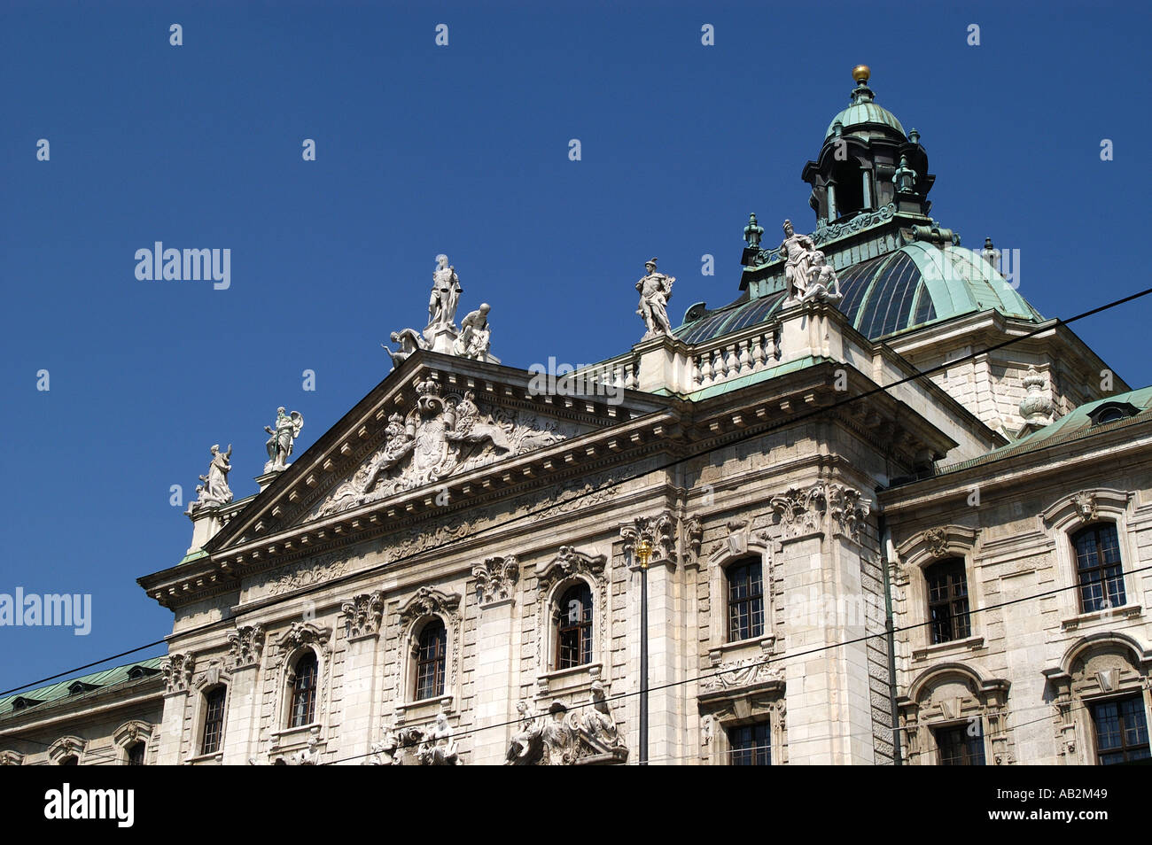 Palast der Justiz München Stockfoto