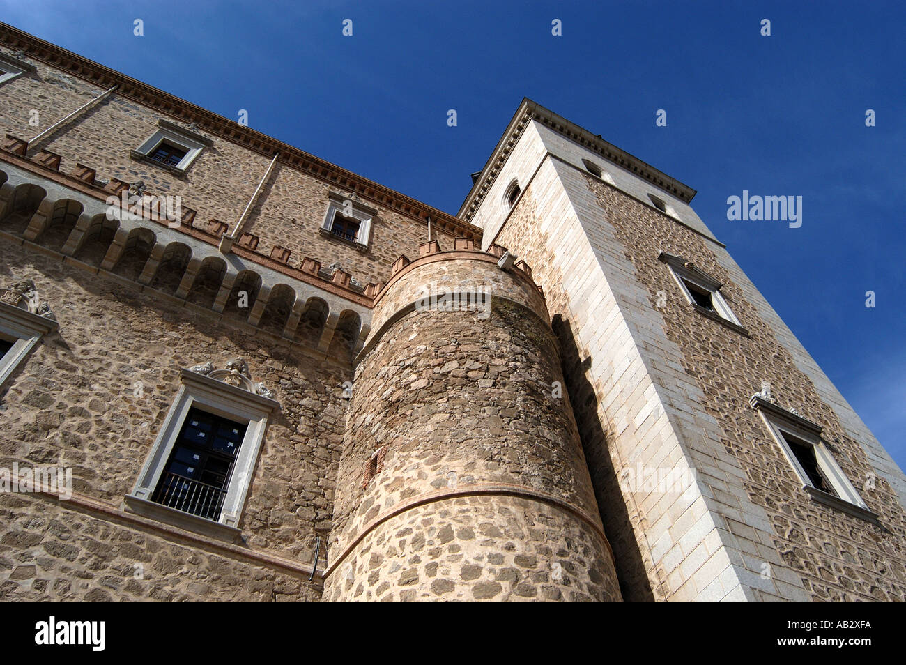 Alcazar Toledo Spanien Stockfoto