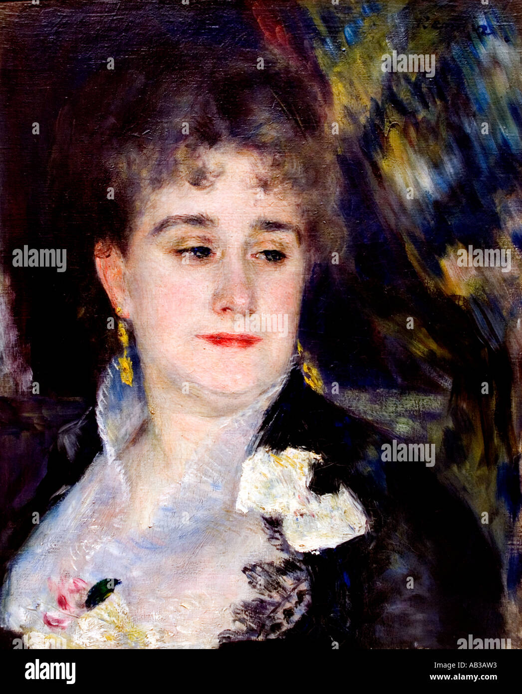 Madame Charpentier 1878 Pierre Auguste Renoir 1841-1919 Französisch impressionistischen Frankreich Stockfoto