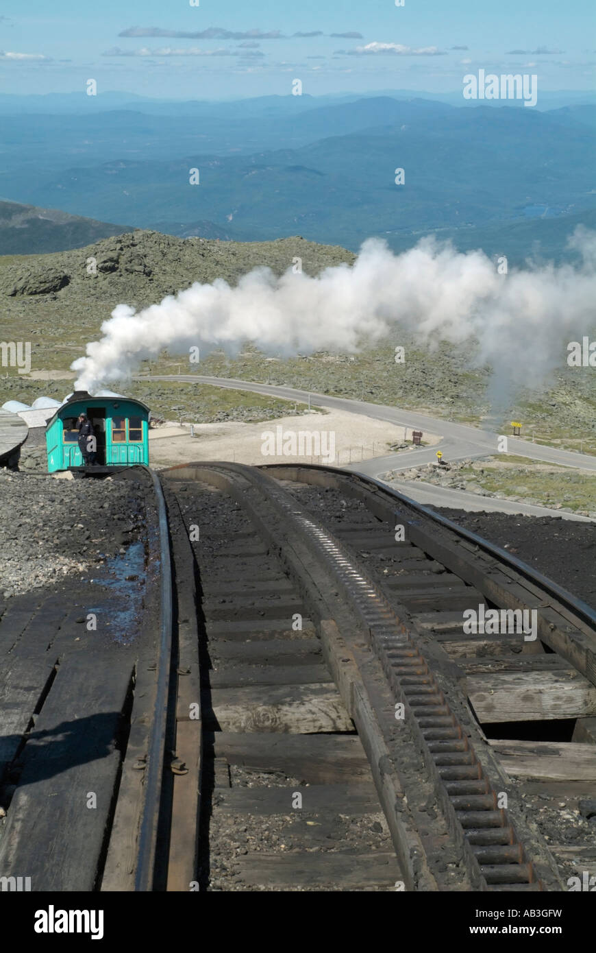 Mount Washington, Appalachian Trail, weißen Berge New Hampshire USA Stockfoto