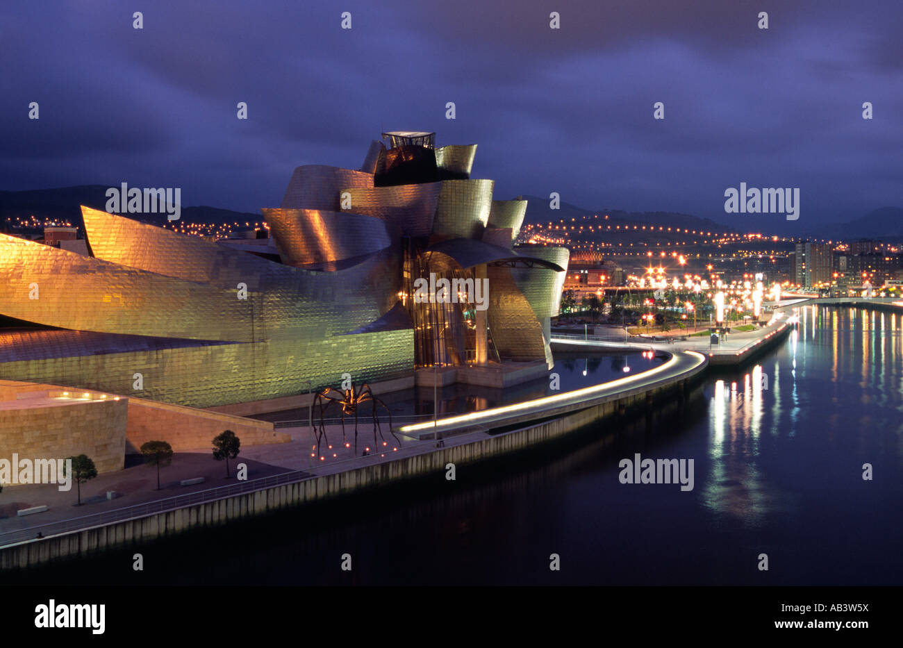 Das Guggenheim-Museum - Bilbao, Baskenland, Spanien Stockfoto