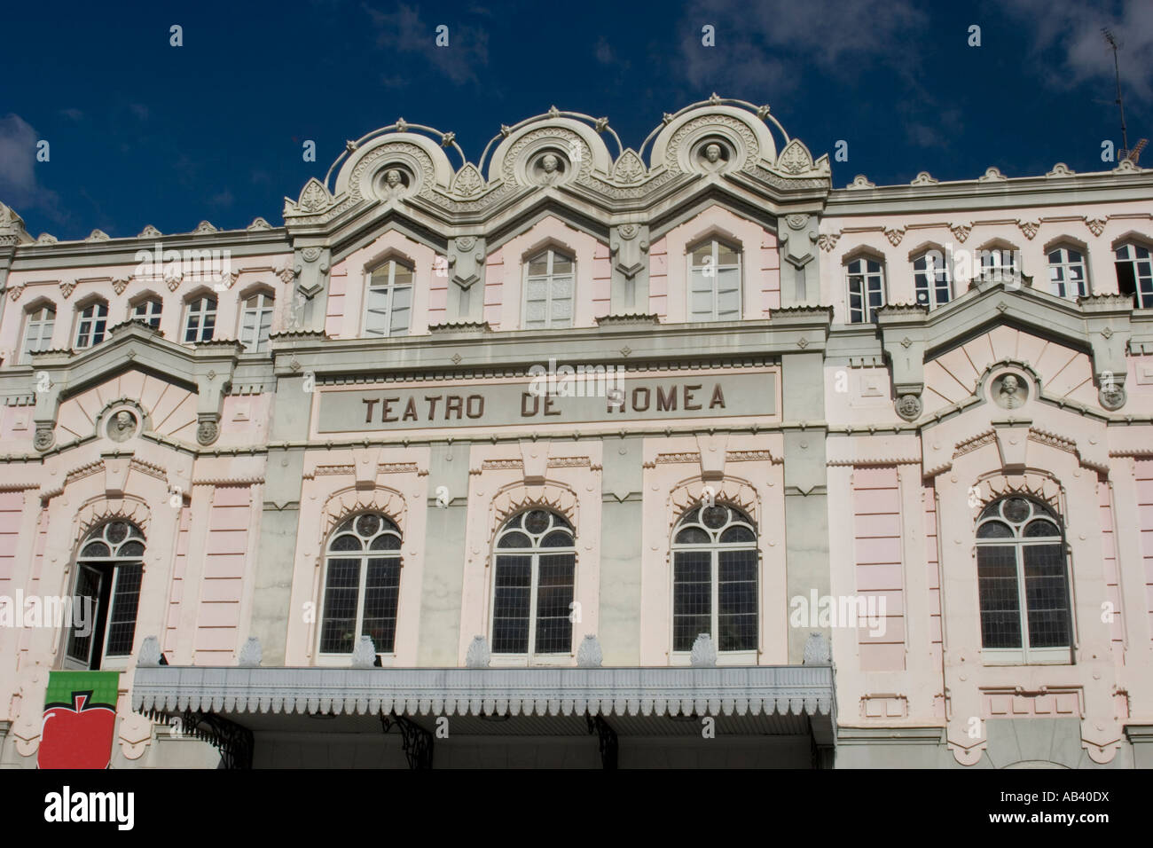 Das Theater "Teatro de Roma" in Murcia. Stockfoto