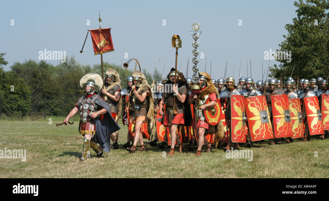 Roman soldiers marching Stockfotos und bilder Kaufen Alamy
