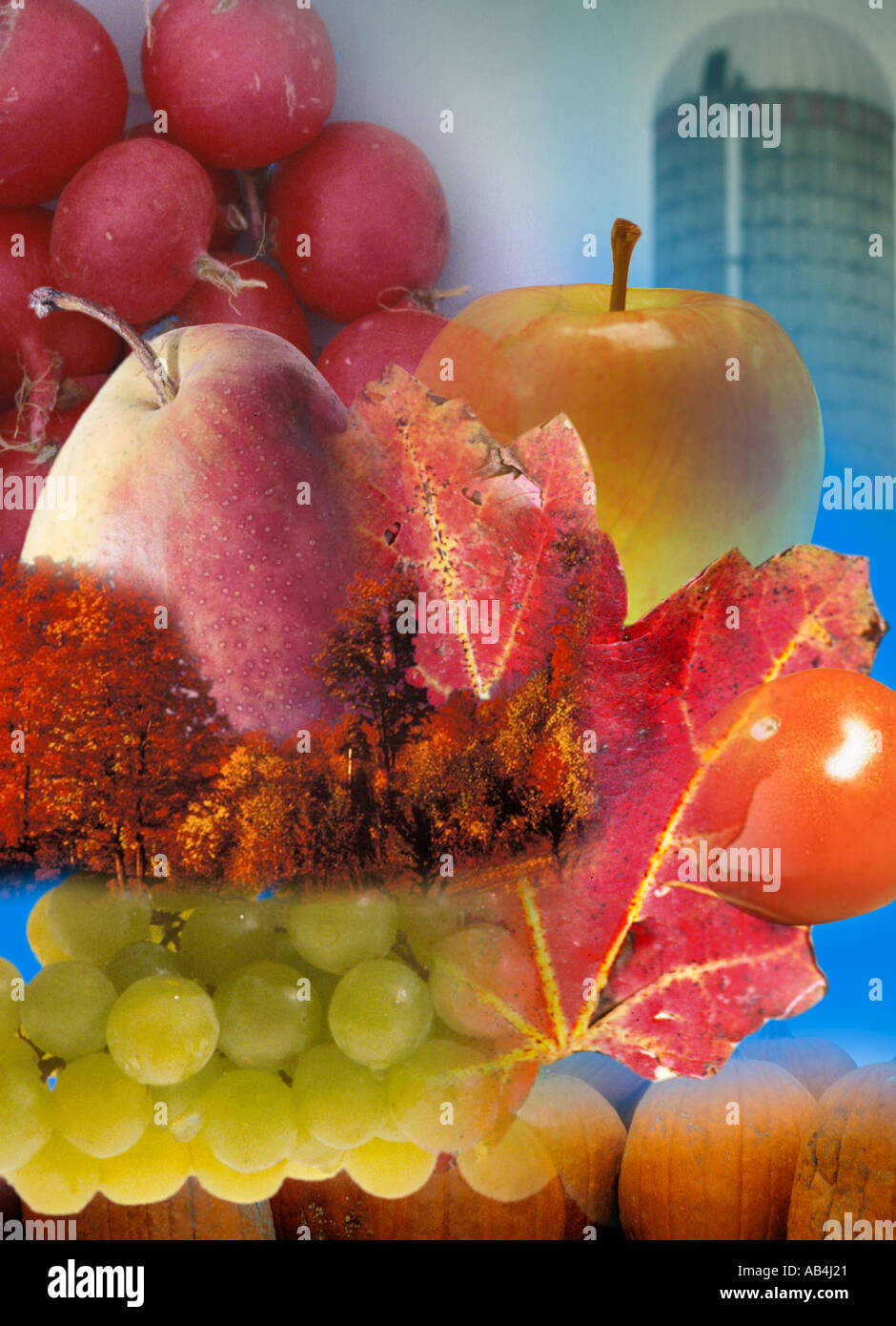 Landwirtschaft-Plakat Stockfoto