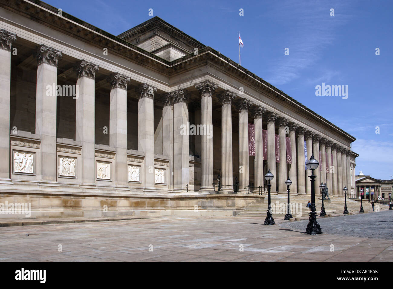 St Georges Hall, Liverpool Stockfoto