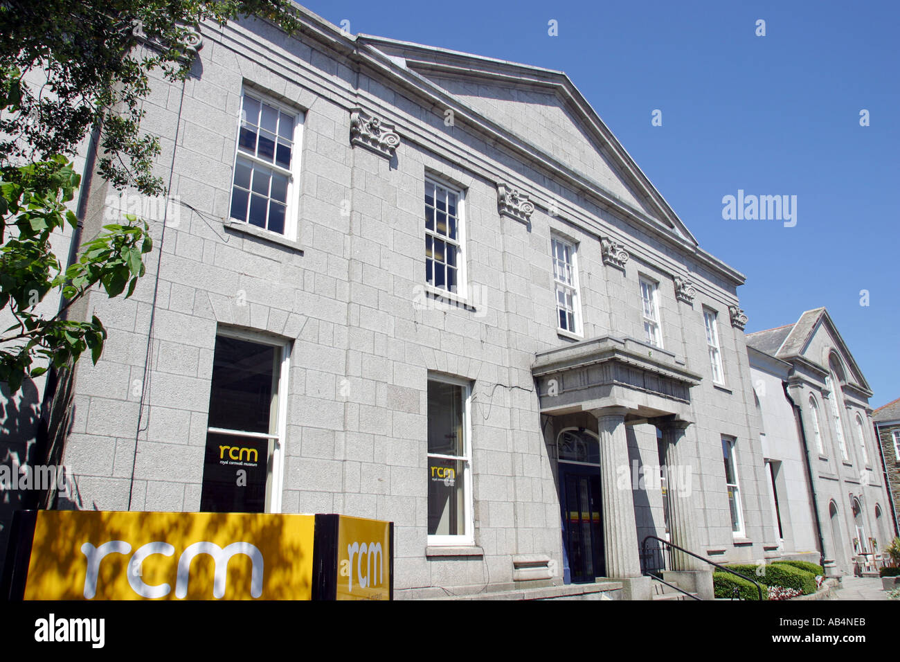 Royal Cornwall Museum Truro Cornwall UK Stockfoto