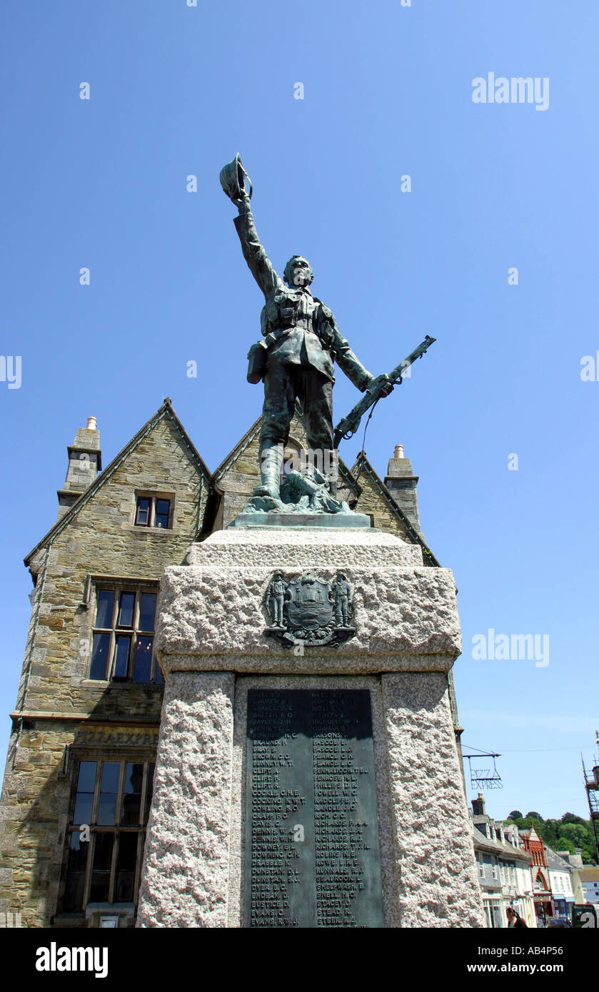 War Memorial Truro Cornwall UK Stockfoto