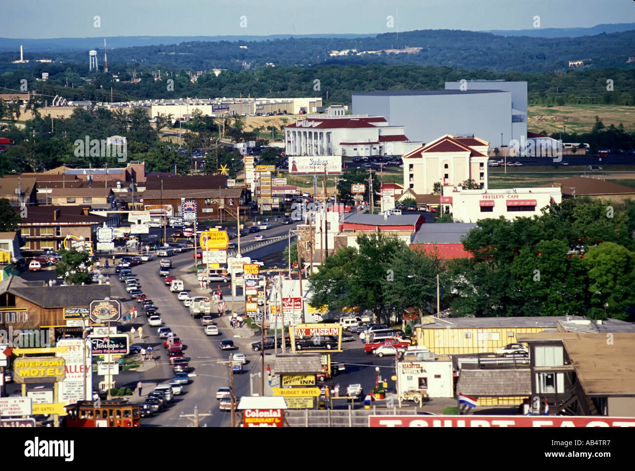 Beliebte touristische Attraktion für Country western Musik-Fans befindet sich in Branson Missouri MO Stockfoto