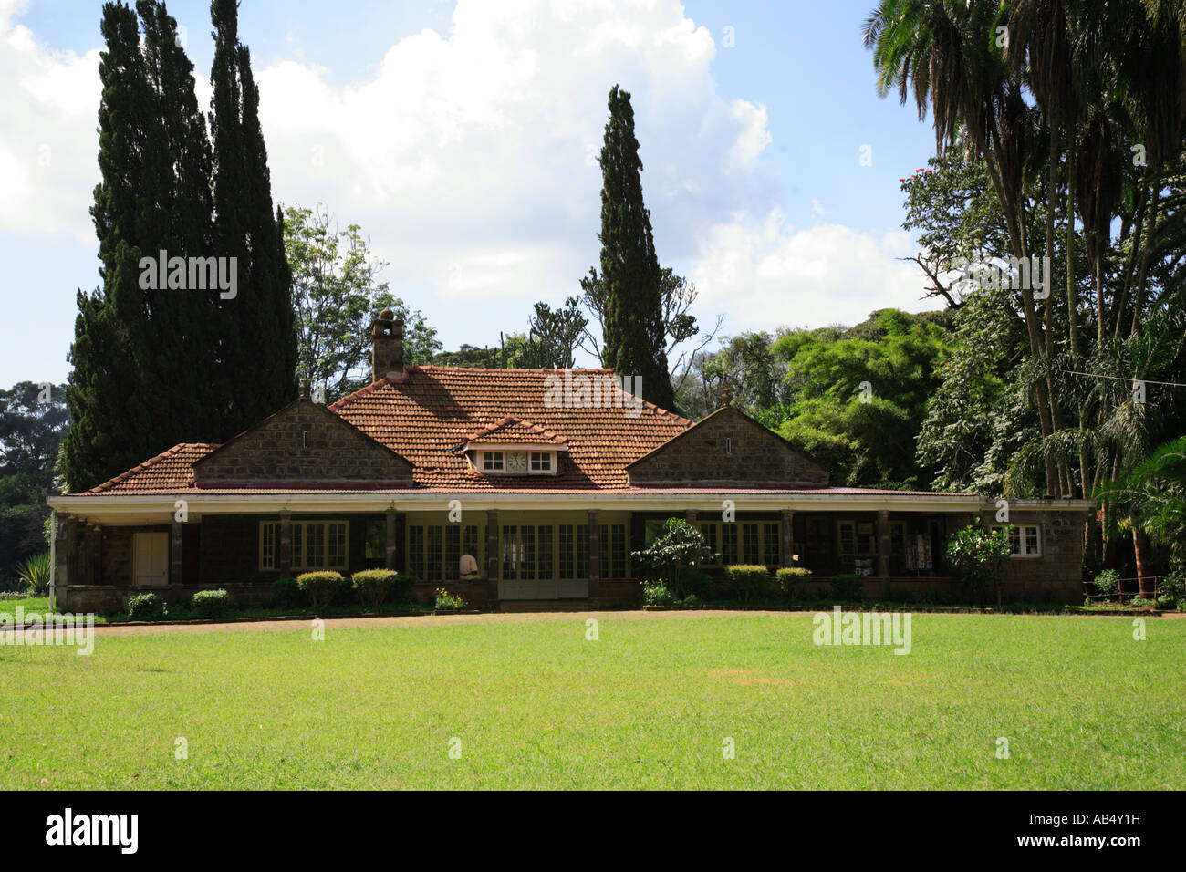 Karen Blixen Haus Nairobi Kenia Stockfoto