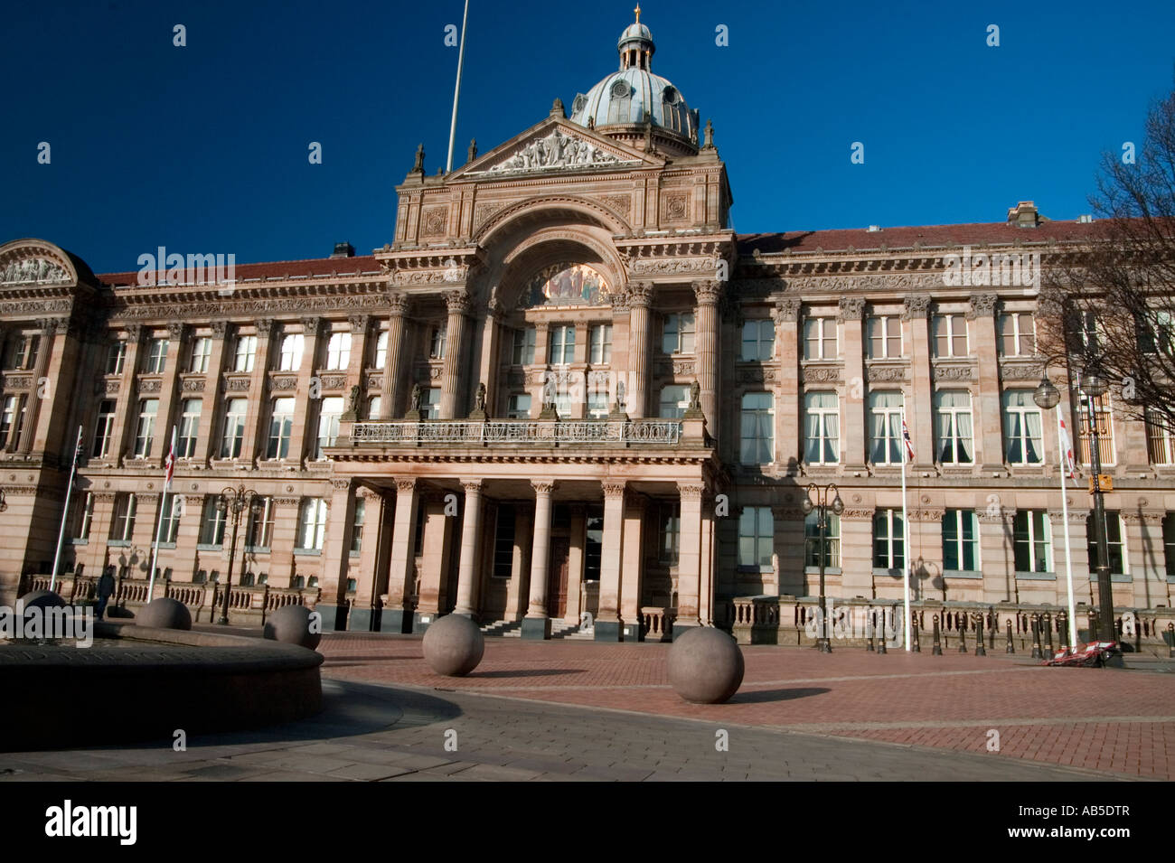 die Zentralregierung und die Gebäude im Stadtzentrum von Birmingham beherbergt auch das Birmingham Museum und die Kunstgalerie des Rates Stockfoto